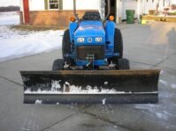 New Holland 702c Series Front Blade Tc30 Tractor Operator Manual