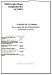 John Deree 750c 850c Crawler Dozer Operator Manual