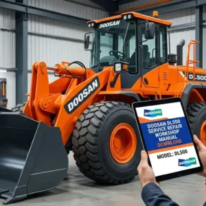 Doosan Dl500 Wheel Loader Service Repair Workshop Manual
