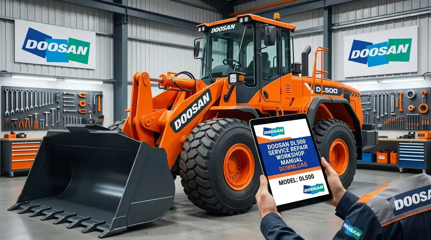 Doosan Dl500 Wheel Loader Service Repair Workshop Manual